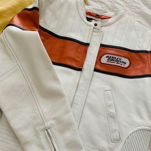 Women’s Leather Harley Davidson Jacket M